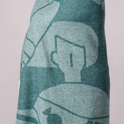 Throw blanket with your design